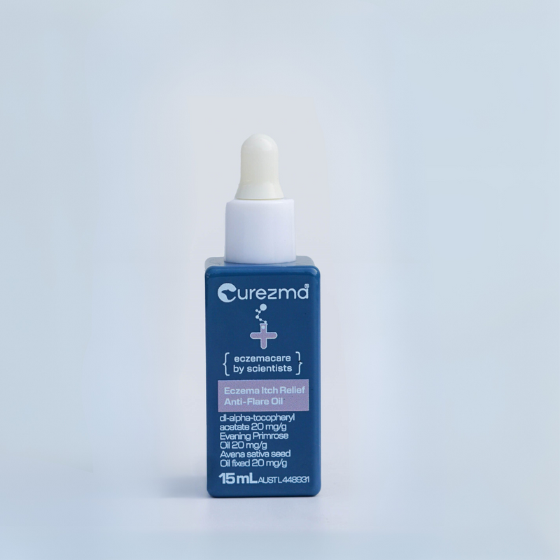 Curezma Adult Anti-flare Oil - Eczema Itch Relief