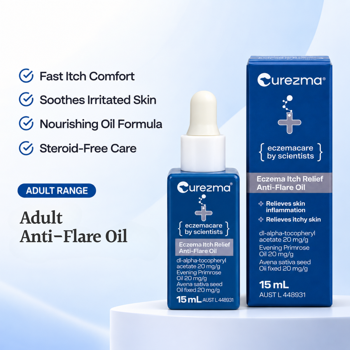 Adult Anti-flare Oil - Eczema Itch Relief