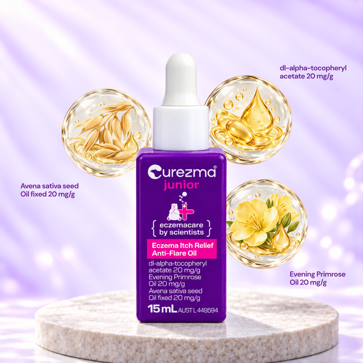 Junior Anti-Flare Oil - Instant Eczema Relief