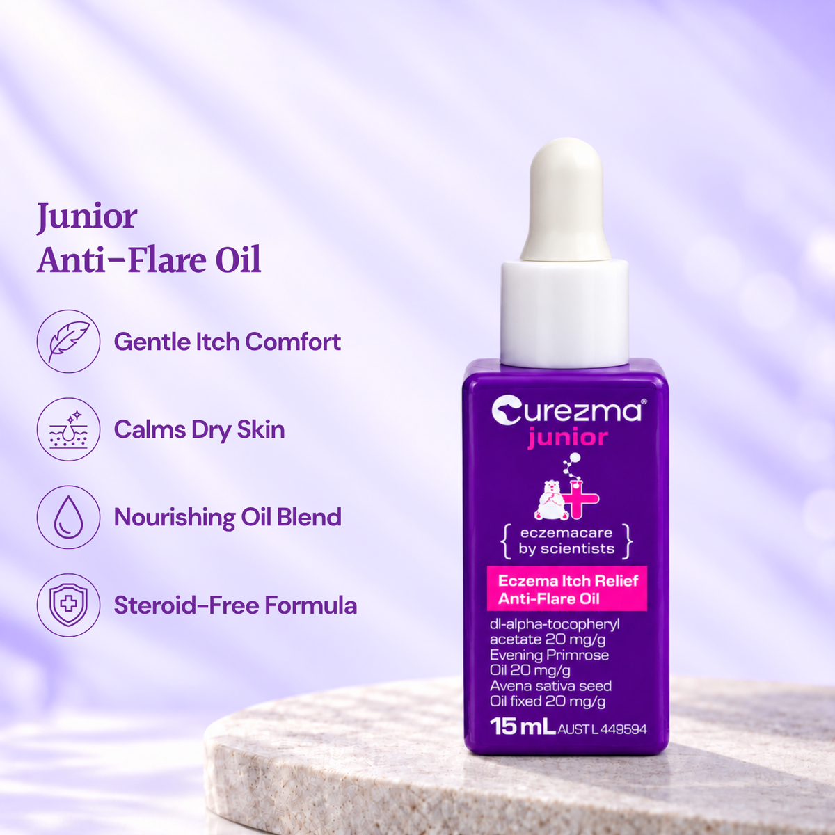 Junior Anti-Flare Oil - Instant Eczema Relief