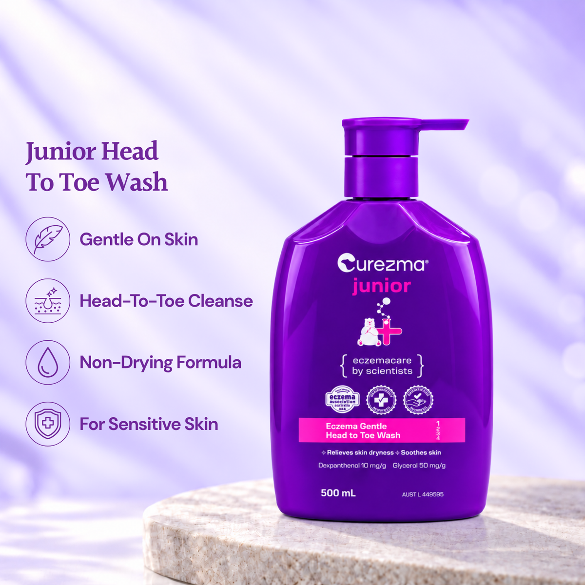 Junior Eczema Gentle Head to Toe Wash